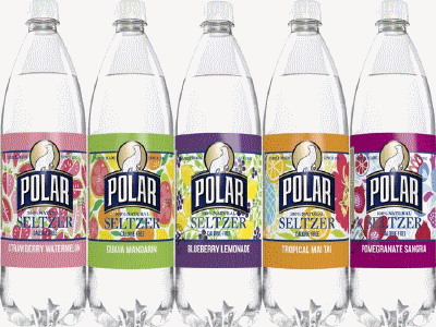 Polar Seltzer summer flavors gif