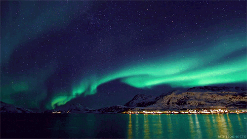  norway northern lights aurora borealis aurora boreal nordlys GIF