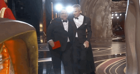 Alfonso Cuaron y Guillermo del Toro juntos en los Oscar