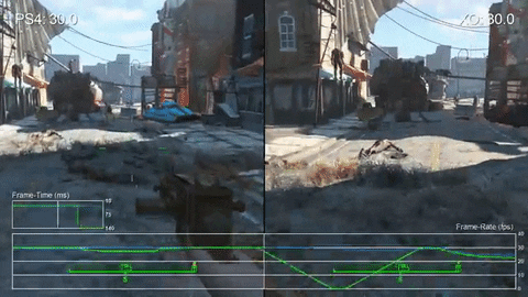 Fallout 4 PS4 vs Xbox One Frame-Rate Test Giphy