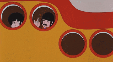 The Beatles Submarine GIF - Find & Share on GIPHY