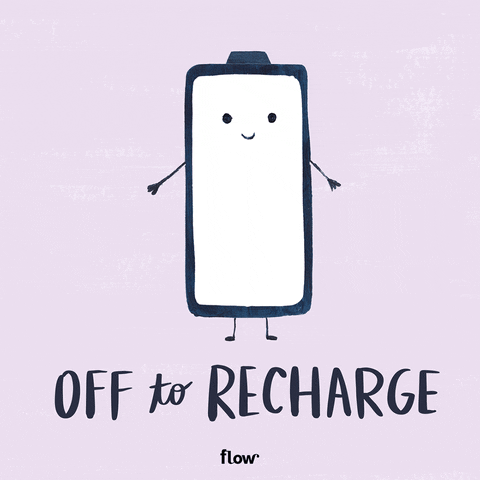 When you need to recharge alone
