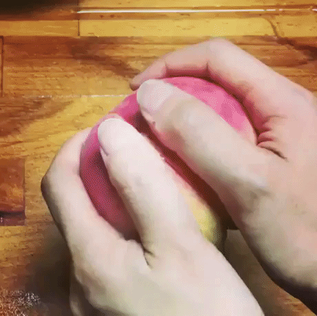 Peel The Peach in funny gifs