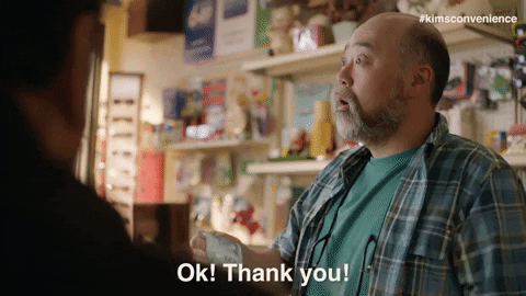 Resting Place Ok GIF by Kim's Convenience