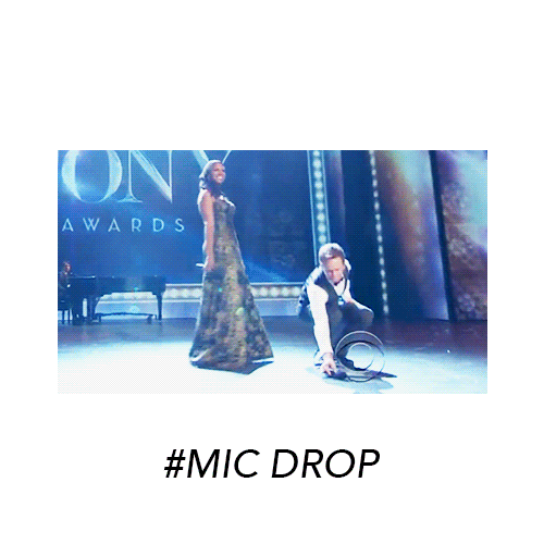 Mic Drop GIF Find & Share on GIPHY