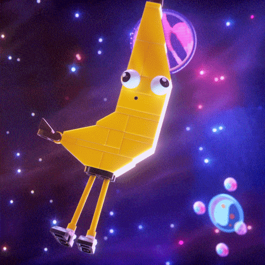 banana in space