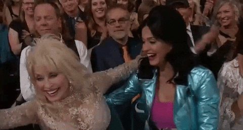 Katy Perry Love GIF by Dolly Parton
