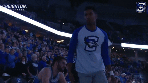 High Five Creighton Bluejays GIF by Creighton University Athletics