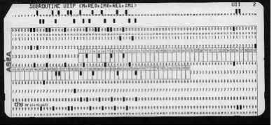 pictures of different punchcards