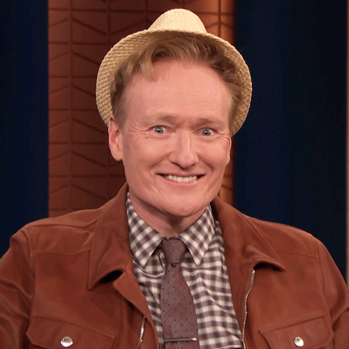Conan Obrien Smile GIF by Team Coco - Find & Share on GIPHY