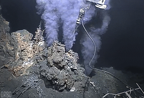 Chemosynthesis in deep sea vents