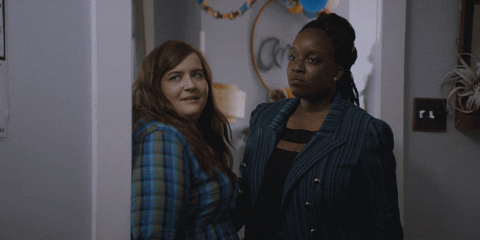 Be Quiet Aidy Bryant GIF by HULU - Find & Share on GIPHY