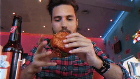 Burger Kickstarter GIF