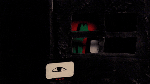 Dark Eye GIF by Carl Knickerbocker
