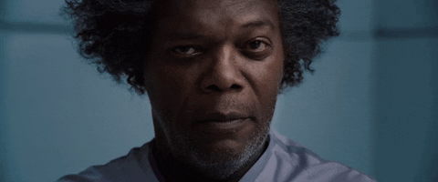 Samuel L Jackson Sneer GIF by Glass - Find & Share on GIPHY