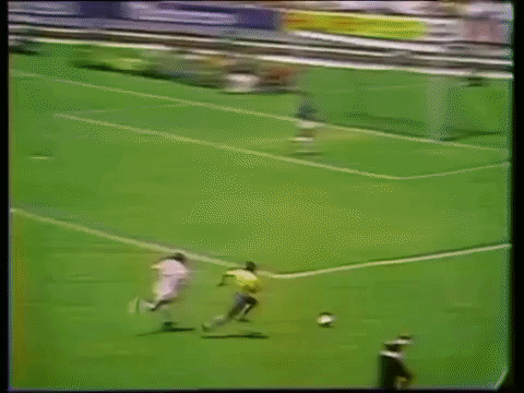 Gordon Banks vs Pelé, em 1970