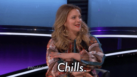 Drew Barrymore Chills GIF by CBS