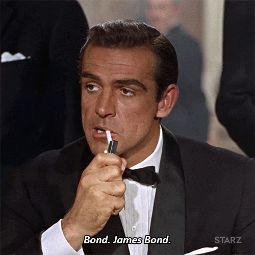 James Bond GIF by STARZ - Find & Share on GIPHY