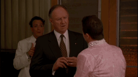 Gene Hackman Birdcage GIF