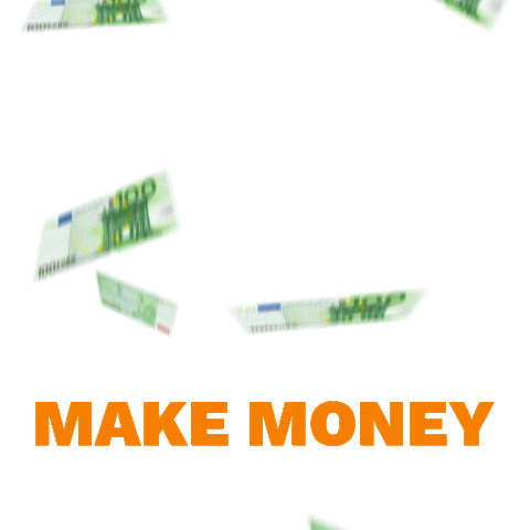 Working Make It Rain Sticker by YoungCapital