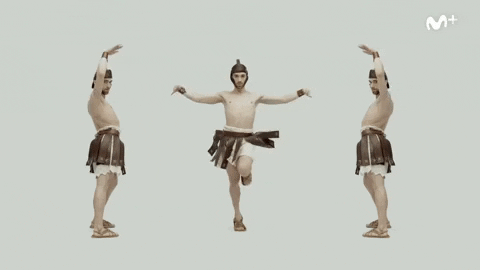 Dance Jump GIF by Movistar+