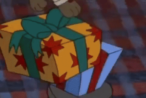MGM Christmas movies dog christmas stocking