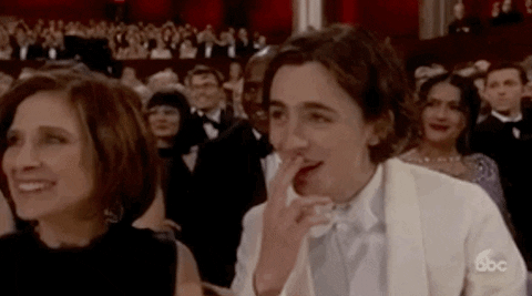 Timothee Chalamet Oscars GIF by The Academy Awards