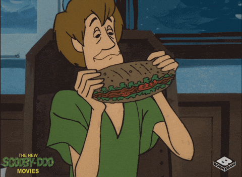 Scooby Doo Eating GIF by Boomerang Official