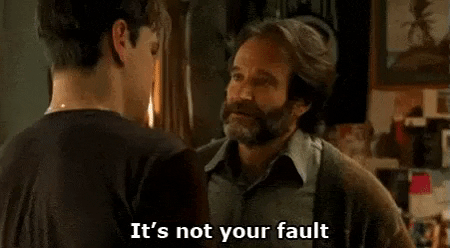 good will hunting not your fault gif - find & share on giphy