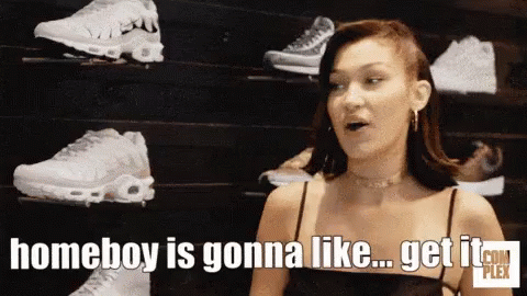 Get It Bella Hadid GIF - Find & Share on GIPHY