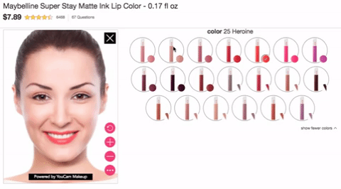 Target Taps YouCam for Augmented Reality Cosmetics Web App « Mobile AR News  :: Next Reality