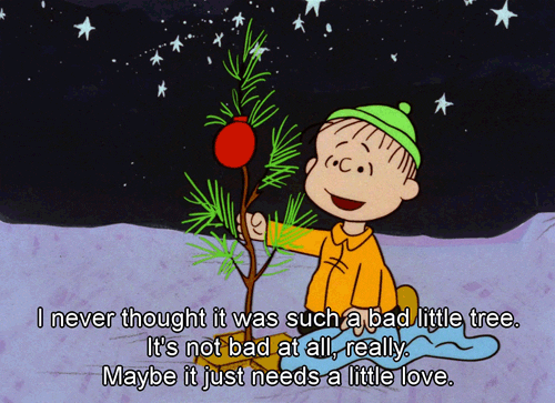 Charlie Brown Imperfect Tree