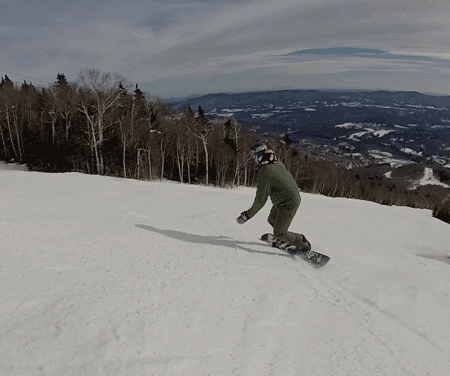 crazy snowboard trick gif