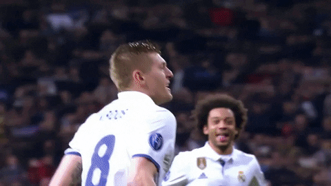 Toni Kroos Soccer GIF by Real Madrid - Find & Share on GIPHY