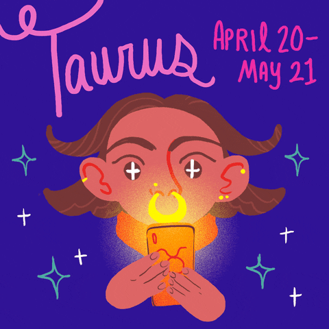 Horoscope Taurus GIF by Mashable - Find & Share on GIPHY