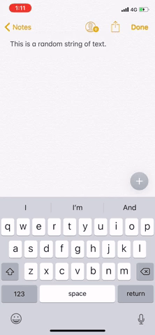 iOS 12 Brings the Keyboard Trackpad to iPhones Without 3D Touch Too