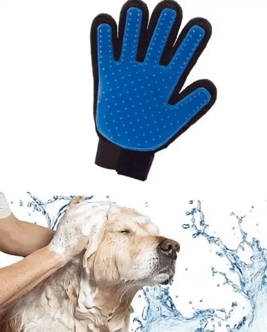 Pet Grooming Glove Deshedding Aid Brush - Life Changing Products