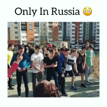 A normal race in Russia in fail gifs