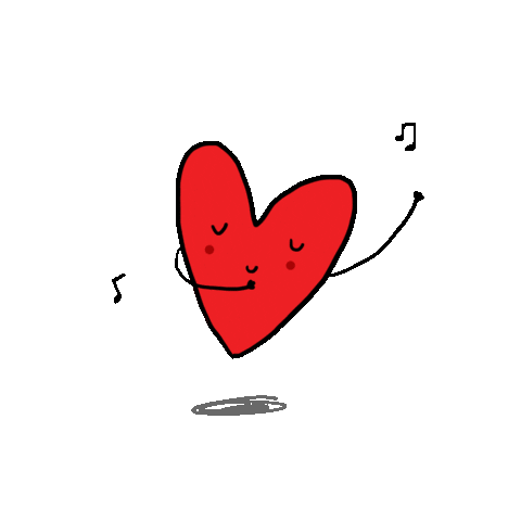Baila Mi Corazon Love Sticker by aquarela for iOS & Android | GIPHY