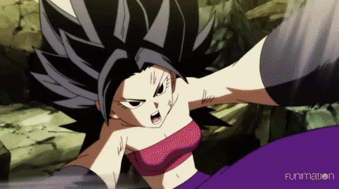 Dragon Ball Super Caulifla GIF by Funimation