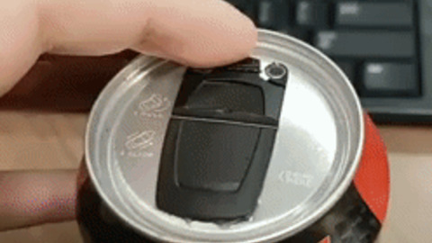 New soda cans gif