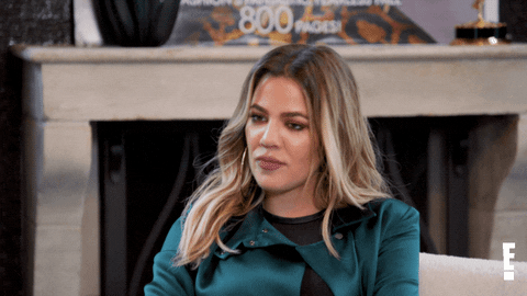 Keeping Up With The Kardashians Khloe GIF by E!
