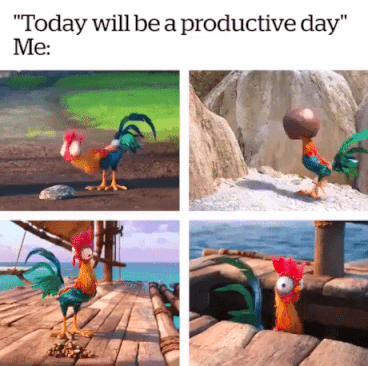 A productive day in funny gifs