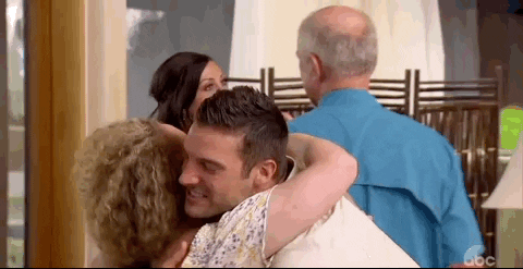 Intense Hug Gif By The Bachelorette Find Share On Giphy