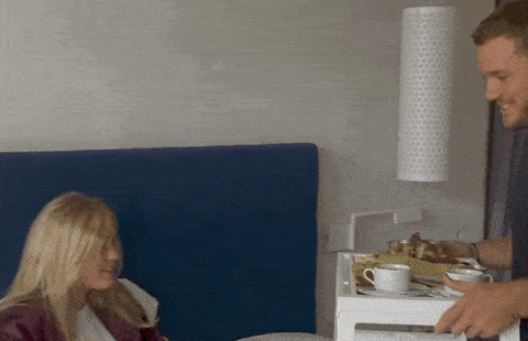 The Bachelor Breakfast In Bed Animated GIF