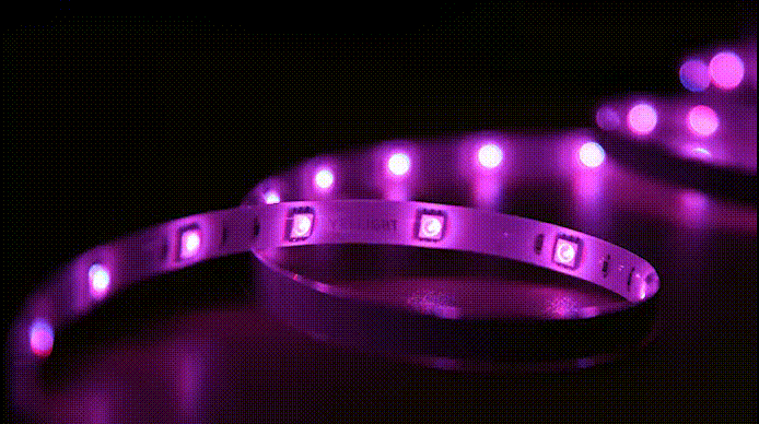 1,600万色に光るスマートLEDテープライト「Yeelight Aurora」がクラウドファンディング中 - ロボスタ