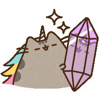 Unicorn Sparkle Sticker by Pusheen