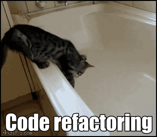 리펙터링 켓(refactoring cat) - 이와 같은 행동을 하게 된다.