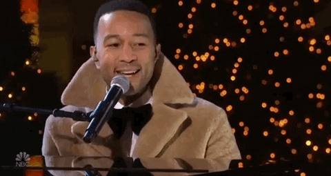 John Legend Christmas In Rockefeller 2018 GIF by NBC