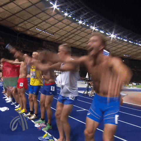 Team Squad GIF by European Athletics